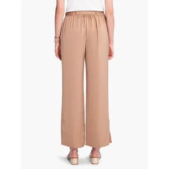 Nic + Zoe Soft Drape Wide-Leg Pant in Mochachino Size 3X - Picture 3 of 11